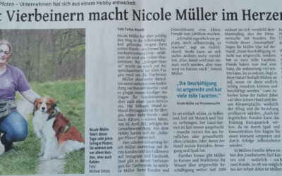 Zeitungsartikel zum Jubiläum